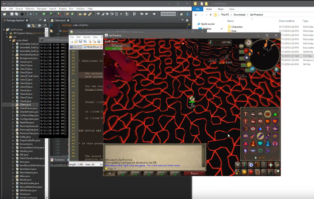 OSRS Jad Simulator Practice Tool Download Preview Waves